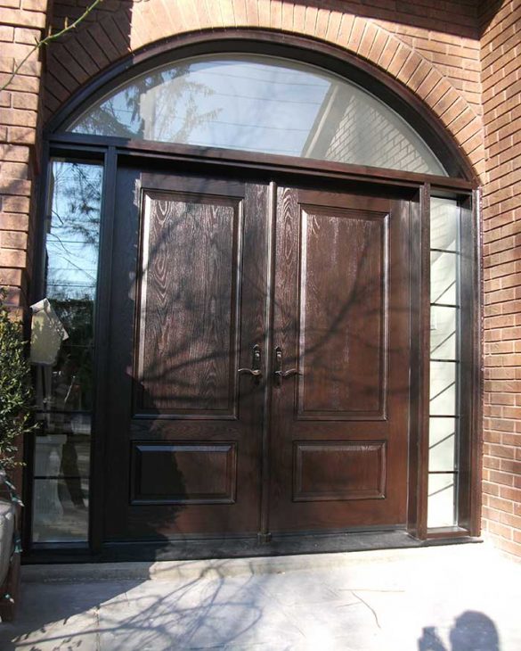 Fiberglass-Executive-Doors-8-foot-Smooth-Fiberglass-Solid-Doors-installed-in-Vuaghan-by-Fiberglass-Doors-Toronto